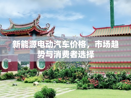 新能源电动汽车价格，市场趋势与消费者选择
