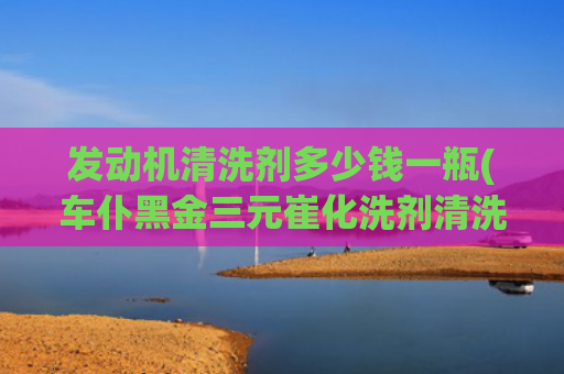 发动机清洗剂多少钱一瓶(车仆黑金三元崔化洗剂清洗剂催化尾气净化器燃油发动机免拆...)