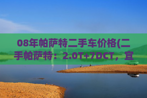08年帕萨特二手车价格(二手帕萨特：2.0T+7DCT，宜商宜家，12万多入手值不值？)