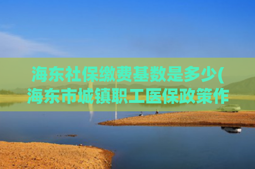 海东社保缴费基数是多少(海东市城镇职工医保政策作出三大调整)