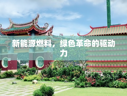 新能源燃料，绿色革命的驱动力