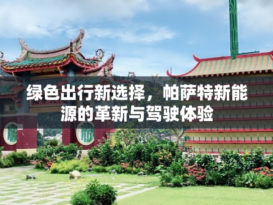 绿色出行新选择，帕萨特新能源的革新与驾驶体验