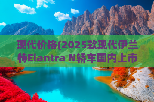 现代价格(2025款现代伊兰特Elantra N轿车国内上市，24.88万元)