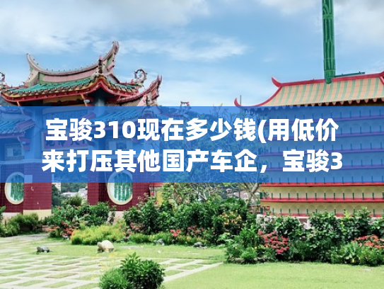 宝骏310现在多少钱(用低价来打压其他国产车企，宝骏310仅4.09万起，还有谁？)