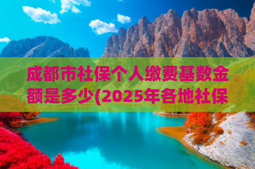 成都市社保个人缴费基数金额是多少(2025年各地社保缴费基数统计)