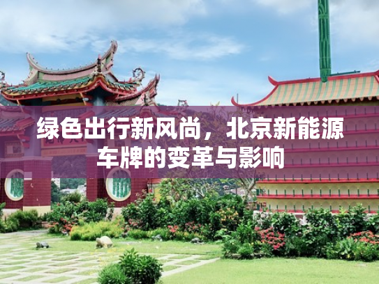 绿色出行新风尚，北京新能源车牌的变革与影响