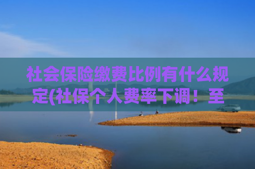 社会保险缴费比例有什么规定(社保个人费率下调！至2026年2月28日，社保缴费变了)
