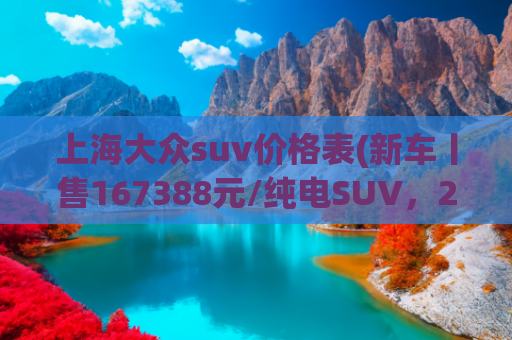 上海大众suv价格表(新车丨售167388元/纯电SUV，2025款大众ID.4 X聪明款出众版到店)