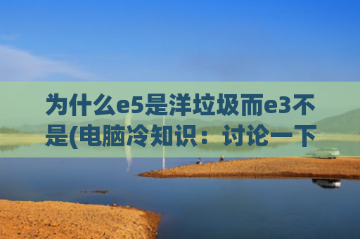 为什么e5是洋垃圾而e3不是(电脑冷知识：讨论一下大家都感兴趣的，洋垃圾真的是垃圾吗？)
