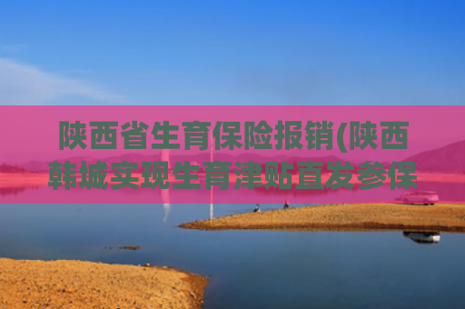 陕西省生育保险报销(陕西韩城实现生育津贴直发参保女职工)