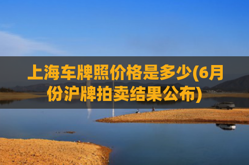 上海车牌照价格是多少(6月份沪牌拍卖结果公布)