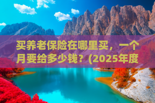 买养老保险在哪里买，一个月要给多少钱？(2025年度进贤县城乡居民养老保险参保缴费开始了！)