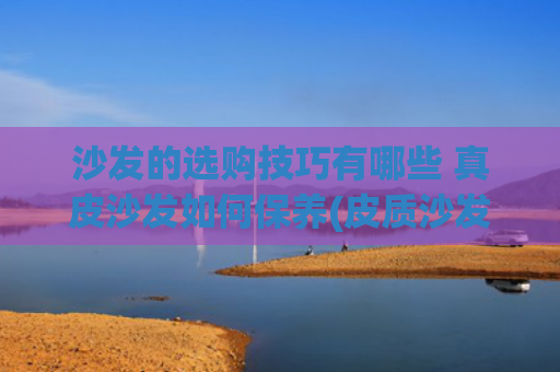 沙发的选购技巧有哪些 真皮沙发如何保养(皮质沙发挑选指南，买皮质沙发避开坑，记住这7个要点)